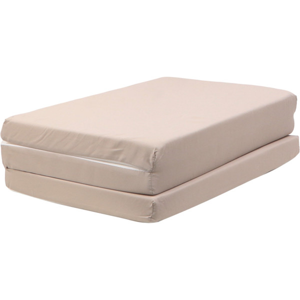MamaLoes Mara Beige 60x120 cm Opvouwbaar Matras in Tas