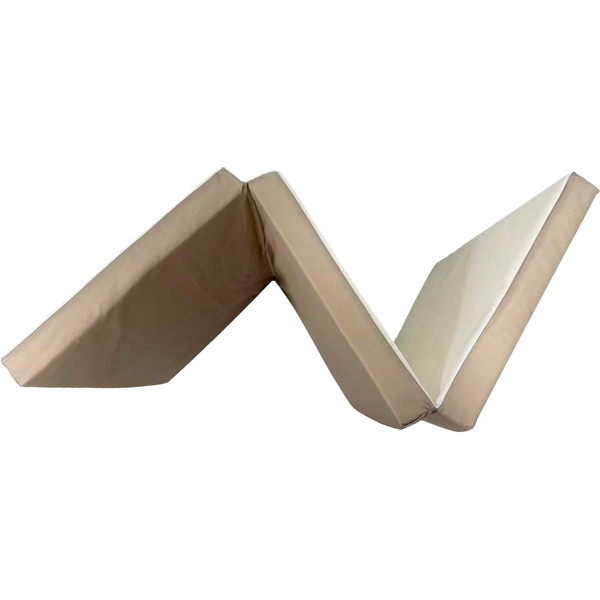 MamaLoes Mara Beige 60x120 cm Opvouwbaar Matras in Tas