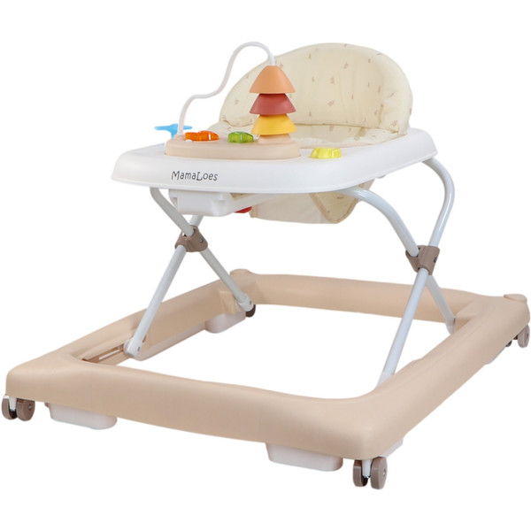MamaLoes Mikko Beige Baby Walker Loopstoel