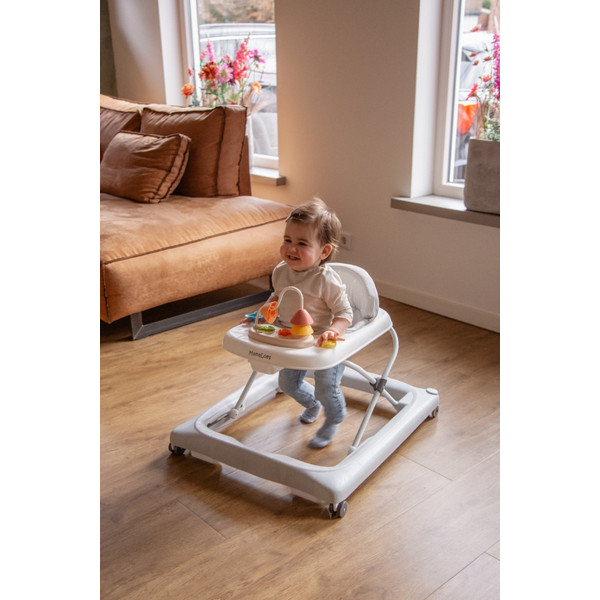 MamaLoes Mikko Grijs Baby Walker Loopstoel