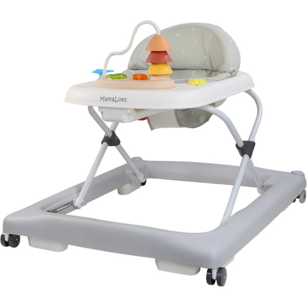 MamaLoes Mikko Grijs Baby Walker Loopstoel