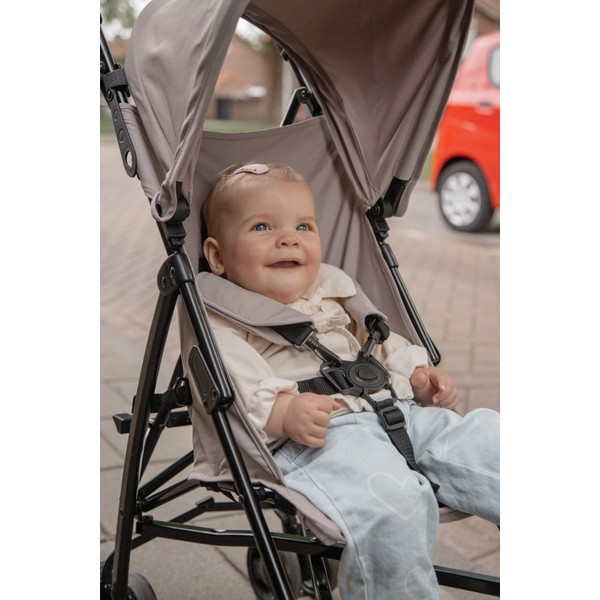 MamaLoes Milan Taupe 1 Stand Buggy