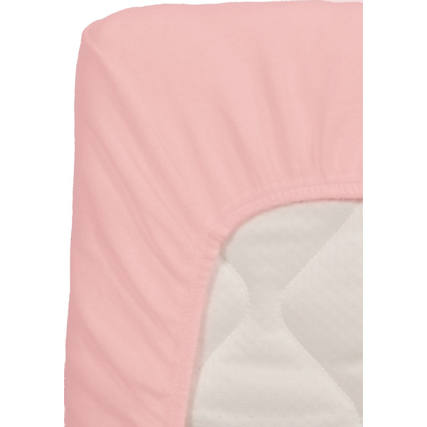 MamaLoes Molton Licht Roze 40 x 80 cm Wieg Hoeslaken ML040405