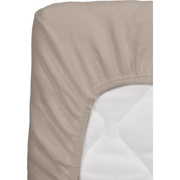 MamaLoes Molton Nougat 60 x 120 Ledikant Hoeslaken ML040404