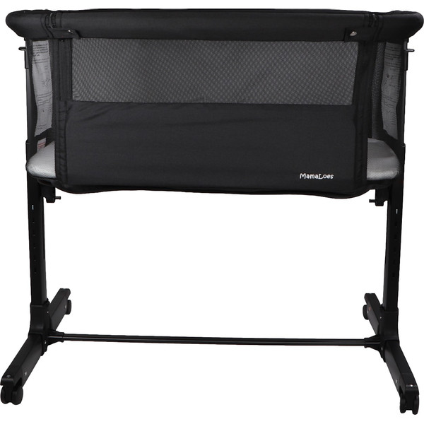 MamaLoes Noé Zwart Co-Sleeper Wieg aan Bed ML040710
