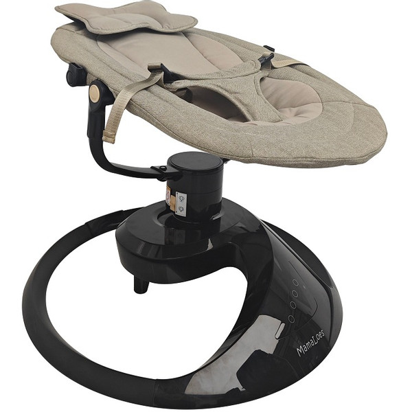 MamaLoes Nola Beige Deluxe Elektrische Babyschommel