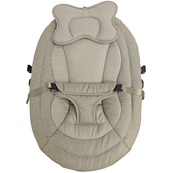 MamaLoes Nola Beige Deluxe Elektrische Babyschommel