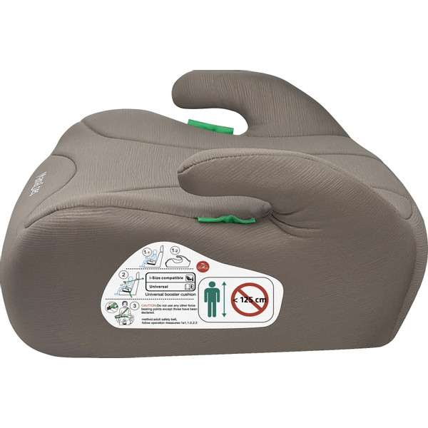 MamaLoes Noor Taupe 125-150 cm i-Size Booster