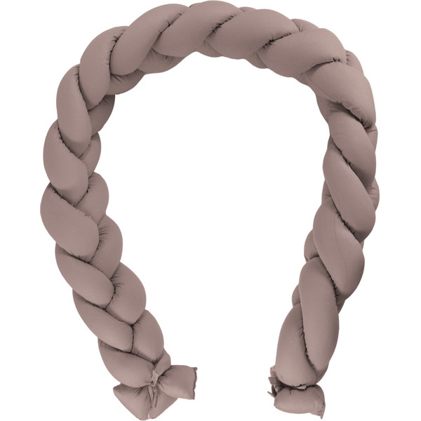 MamaLoes Nougat 210 cm Braided Bedbumper