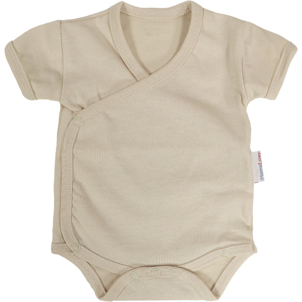 MamaLoes Oat Maat 68 Korte Mouw Overslag Romper ML010264