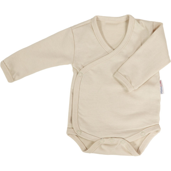 MamaLoes Oat Maat 62 Lange Mouw Overslag Romper ML010254
