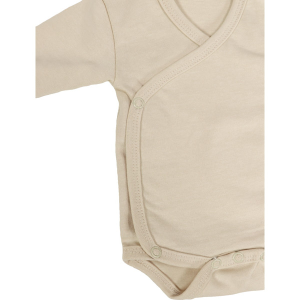 MamaLoes Oat Maat 62 Lange Mouw Overslag Romper ML010254