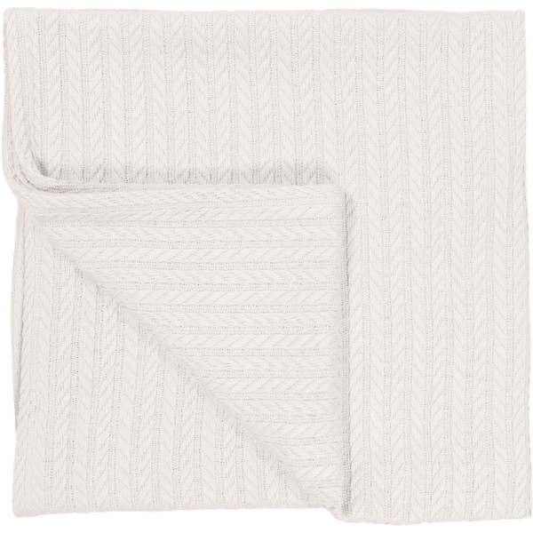 MamaLoes Off-white 70x100cm Knitted Wiegdeken ML010605