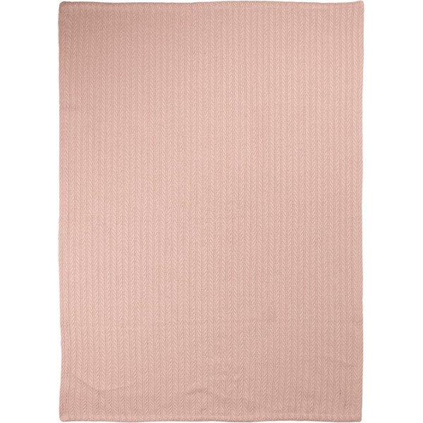 MamaLoes Oudroze 70x100cm Knitted Wiegdeken ML010609