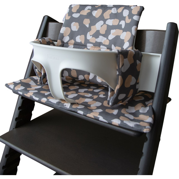 MamaLoes Panter Antraciet Meegroei Stoelverkleiner ML011004