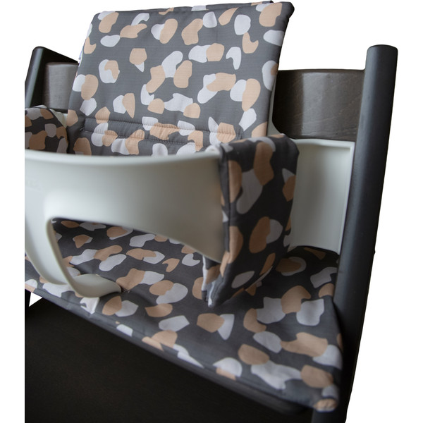 MamaLoes Panter Antraciet Meegroei Stoelverkleiner ML011004
