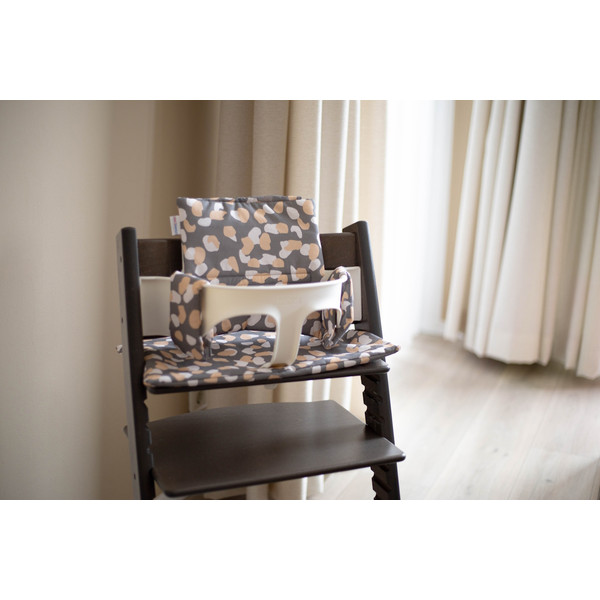 MamaLoes Panter Antraciet Meegroei Stoelverkleiner ML011004
