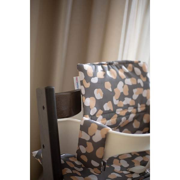 MamaLoes Panter Antraciet Meegroei Stoelverkleiner ML011004