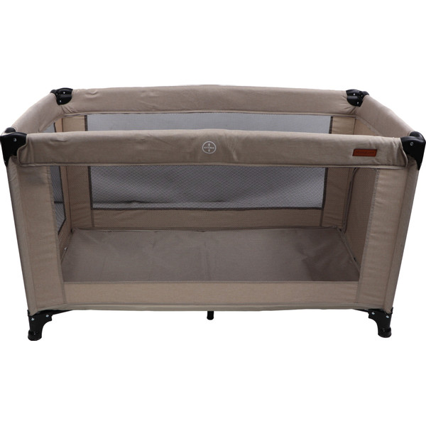 MamaLoes Raff Taupe Deluxe Campingbed incl. Aankleedvlak