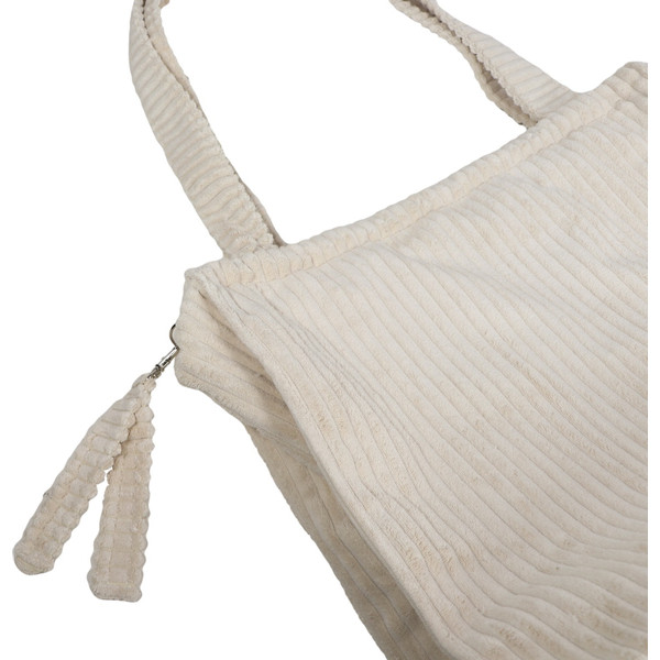 MamaLoes Rib Off-white Luiertas ML020903