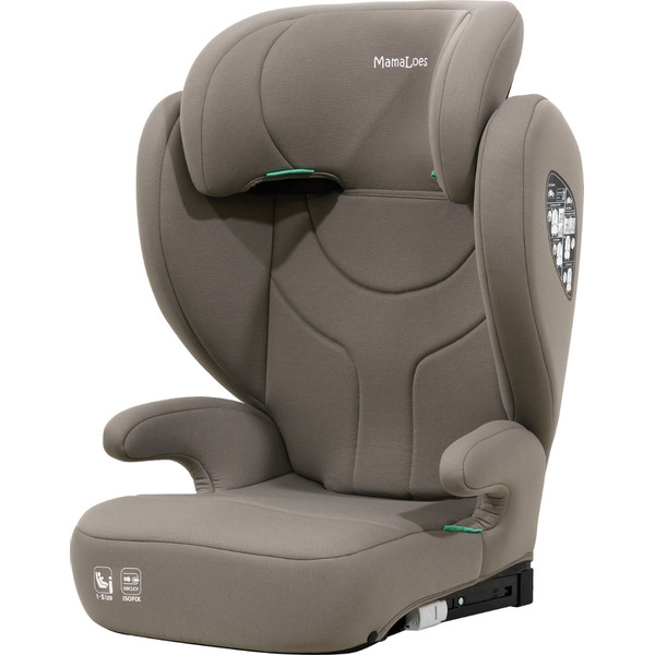 MamaLoes Rio Taupe Isofix 100-150 cm i-Size Autostoel
