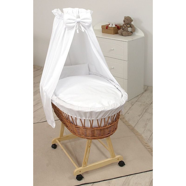 Stimulans schaal Claire MamaLoes Rotan Naturel Baby Wiegje 66754