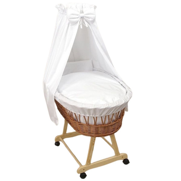 MamaLoes Rotan Naturel Baby Wiegje 66754