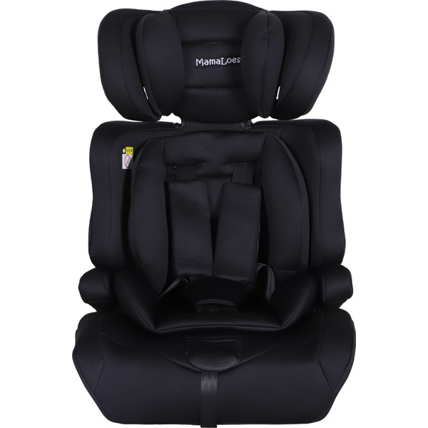 MamaLoes Saar Zwart 76-150 cm i-Size Autostoel - Set van 2