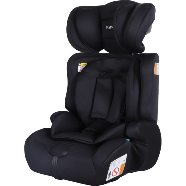 MamaLoes Saar Zwart 76-150 cm i-Size Autostoel - Set van 2