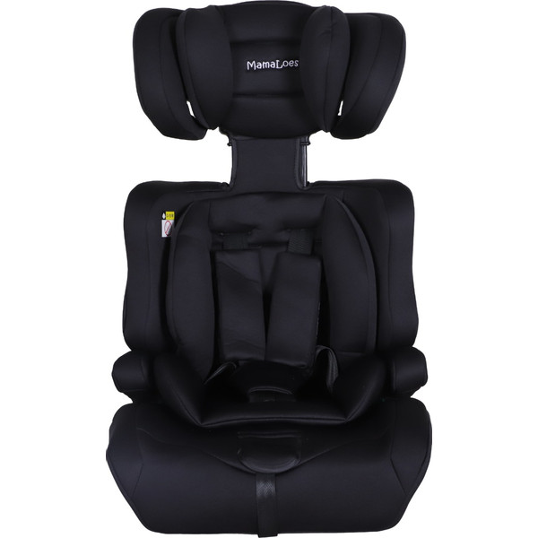 MamaLoes Saar Zwart 76-150 cm i-Size Autostoel - Set van 2