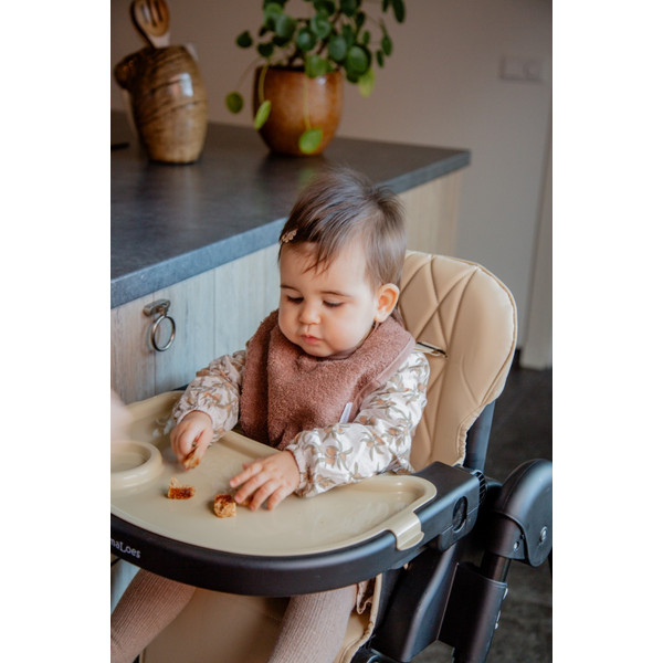 MamaLoes Scott Zwart Kinderstoel