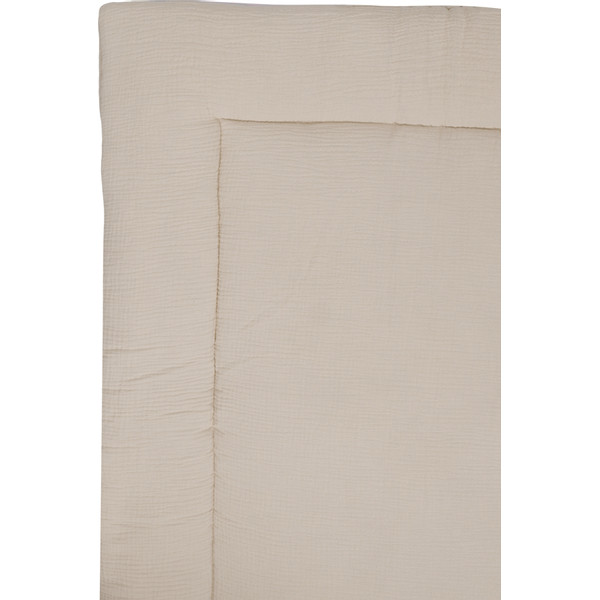 MamaLoes Soft Cotton Ecru Ruffle Babynest & Boxkleed
