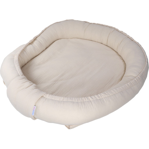 MamaLoes Soft Cotton Ecru Tweeling Babynest ML020133