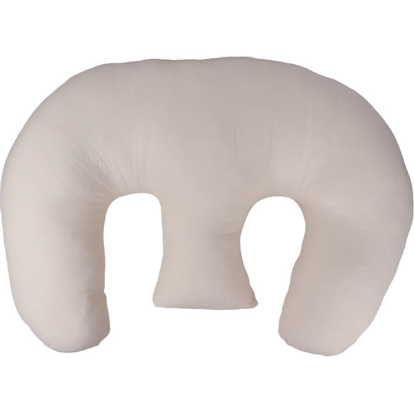 MamaLoes Soft Cotton Ecru Tweeling Voedingskussen ML020433