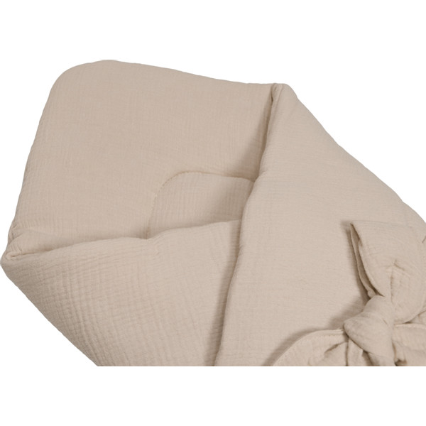MamaLoes Soft Cotton Ecru Wikkeldeken ML020704