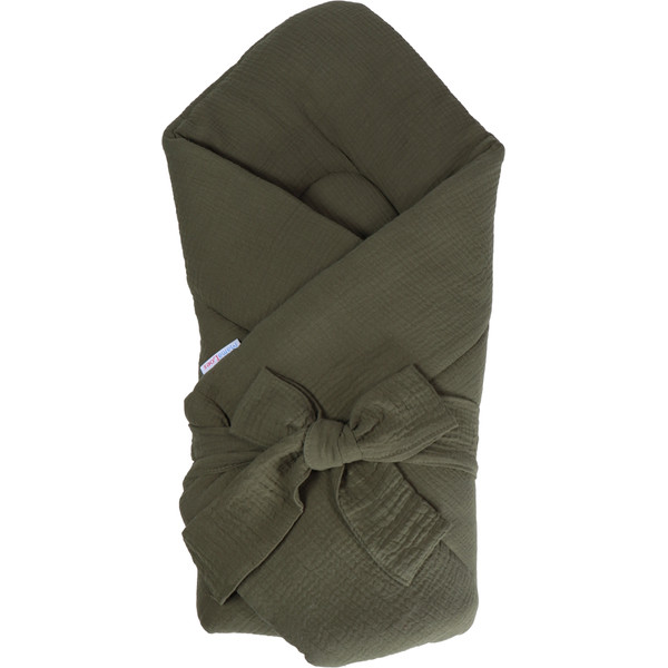 MamaLoes Soft Cotton Groen Wikkeldeken ML020708