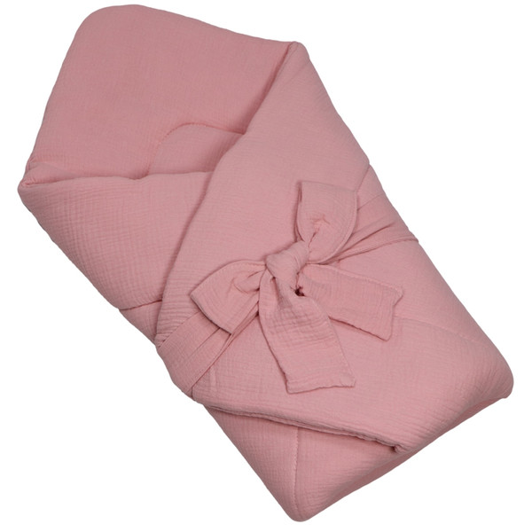 MamaLoes Soft Cotton Licht Roze Wikkeldeken ML020706