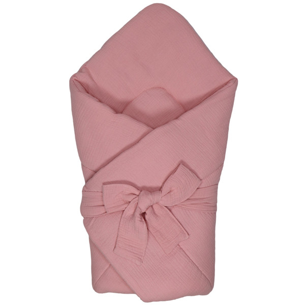 MamaLoes Soft Cotton Licht Roze Wikkeldeken ML020706