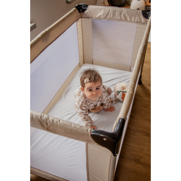 MamaLoes Soof Beige Campingbed ML040605
