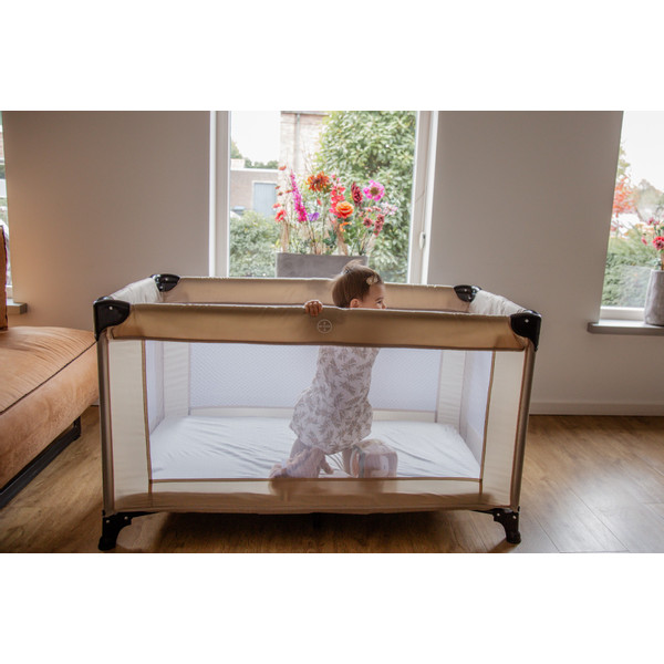 MamaLoes Soof Beige Campingbed ML040605