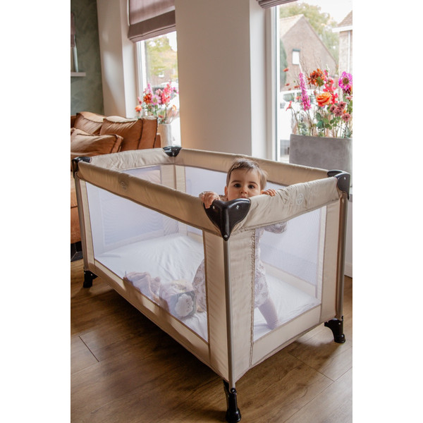 MamaLoes Soof Beige Campingbed ML040605