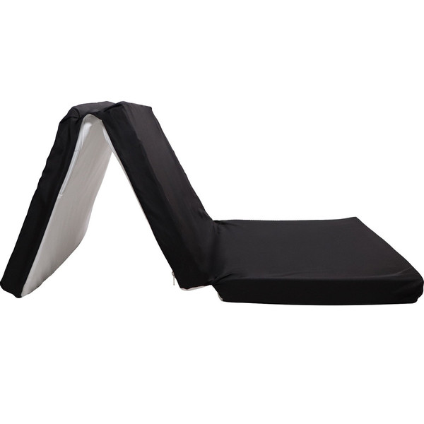 MamaLoes Soof Beige Campingbed + Opvouwbaar Matras in Tas