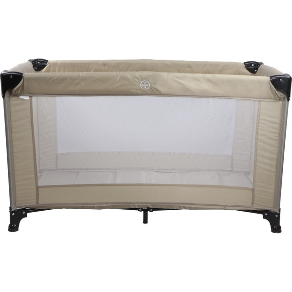 MamaLoes Soof Beige Campingbed + Opvouwbaar Matras in Tas