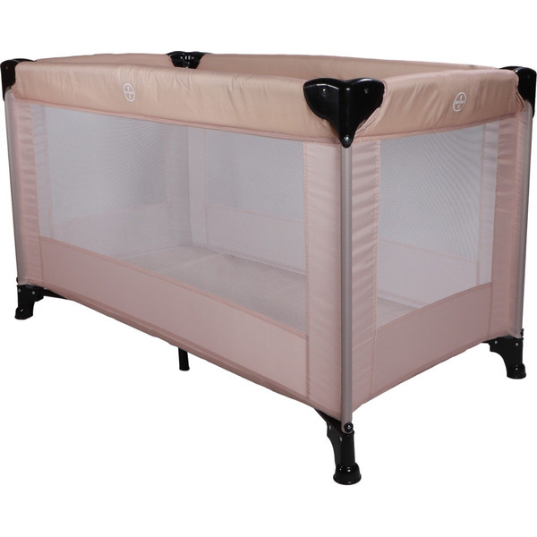 MamaLoes Soof Roze Campingbed + Opvouwbaar Matras in Tas