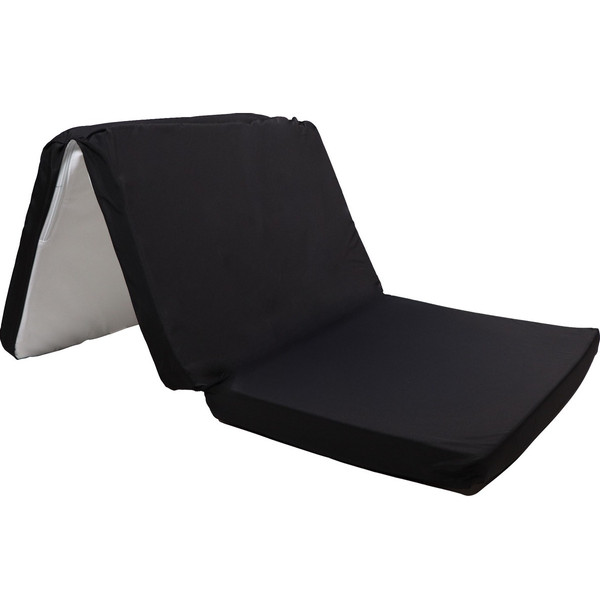 MamaLoes Soof Zwart Campingbed + Opvouwbaar Matras in Tas
