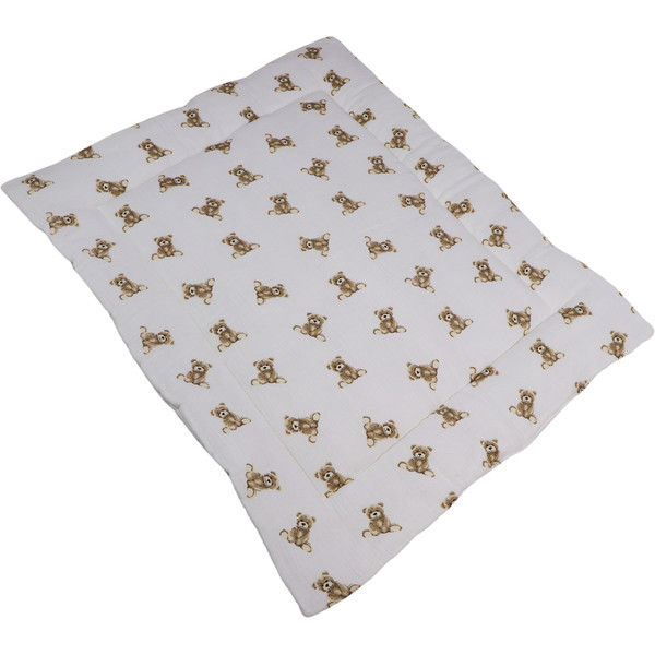 MamaLoes Teddy Beer Hydrofiel 80 x 100 cm Boxkleed ML020268