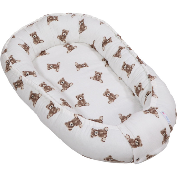 MamaLoes Teddy Beer Hydrofiel Babynest ML020130
