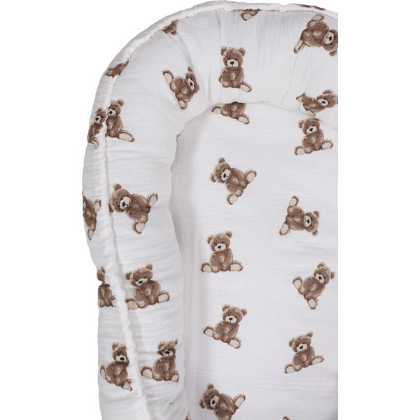 MamaLoes Teddy Beer Hydrofiel Babynest ML020130