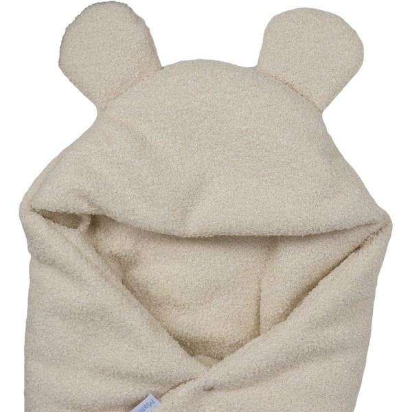 MamaLoes Teddy Boucle Naturel Multifunctioneel Wikkeldeken ML020906