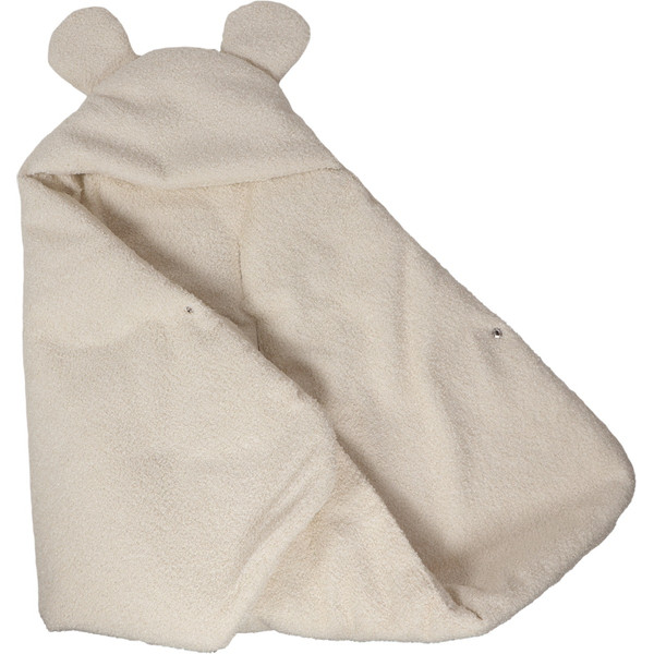 MamaLoes Teddy Boucle Naturel Multifunctioneel Wikkeldeken ML020906